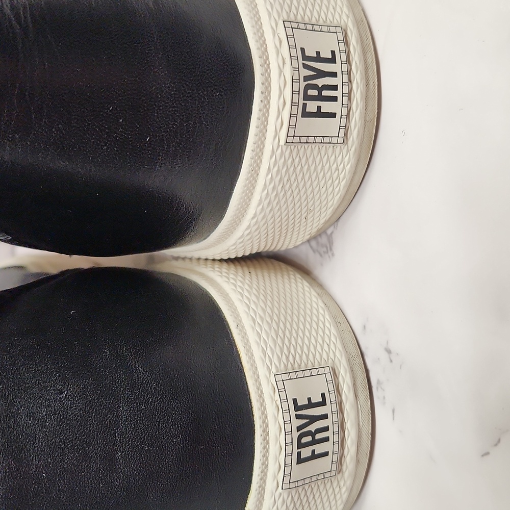 FRYE  Black High-Top Sneakers SIZE 9 - Picture 4 of 11